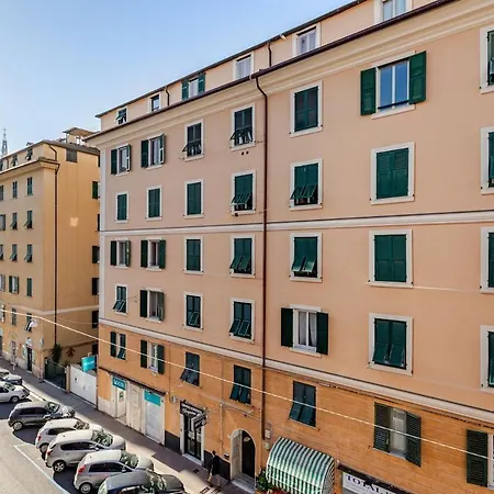 Sea & Soul Genova, 120 M2, Centro Citta, Parcheggio Gratuito Nella Blu Area Апартаменты Генуя