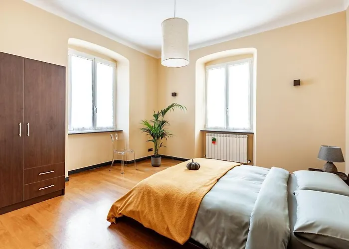 Sea & Soul Genova, 120 M2, Centro Citta, Parcheggio Gratuito Nella Blu Area Apartmán *