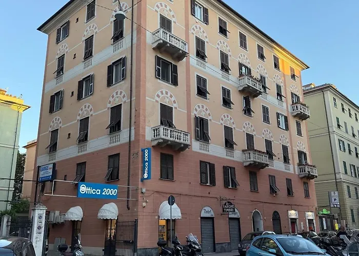 Apartmán Sea & Soul Genova, 120 M2, Centro Citta, Parcheggio Gratuito Nella Blu Area *